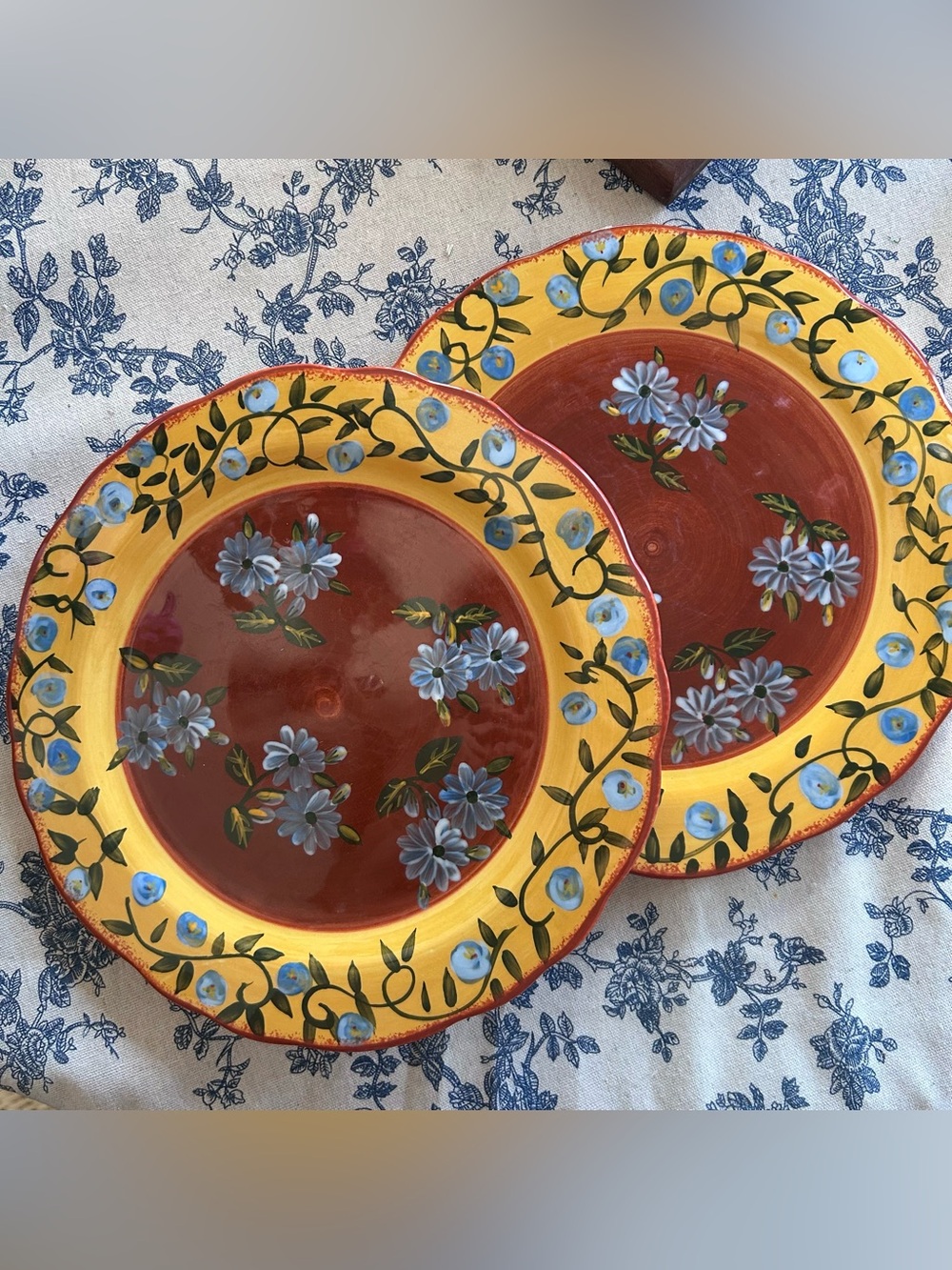 🟠 CERTIFIED INTERNATIONAL • Provence “California Garden” Dinner Plate (11”) - Picture 5 of 6